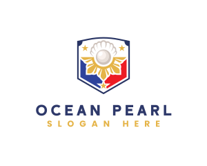 Philippine Pearl Shield logo design