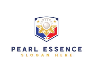 Philippine Pearl Shield logo design