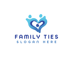 Family Heart Planning logo design