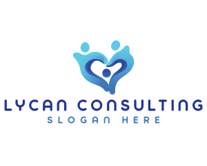 Family Heart Planning logo design