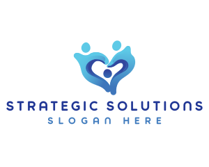 Family Heart Planning logo design