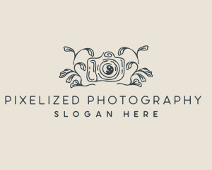 Retro Camera Photography logo design