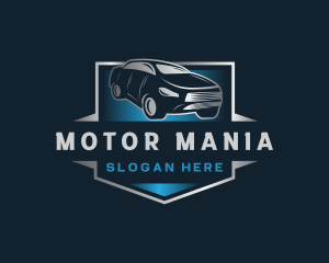 Sedan Car Automotive Garage logo design