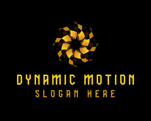 Vortex Motion Technology logo design