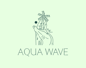 Aqua Vacation Summer  logo