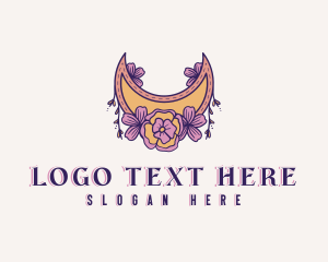 Mystical Floral Moon logo