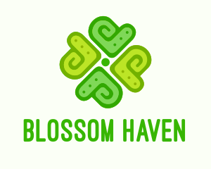 Green Clover Decor logo design