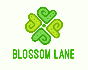 Green Clover Decor logo design