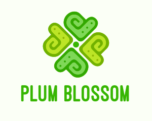 Green Clover Decor logo design