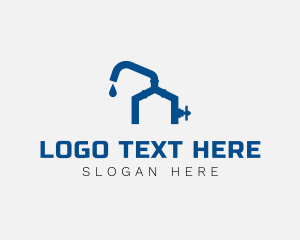 House Water Faucet logo