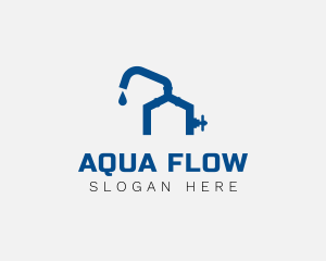 House Water Faucet logo