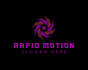 Tech Cyber Motion logo design