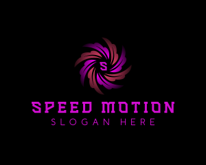 Tech Cyber Motion logo design