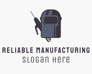 Industrial Welder Mask logo design