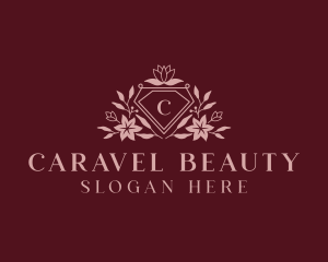 Flower Garden Spa logo design