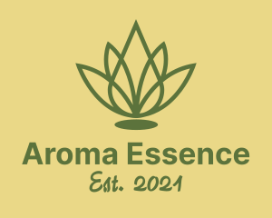 Essential Oil Palm logo design