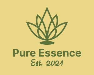 Essential Oil Palm logo design