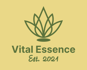 Essential Oil Palm logo design