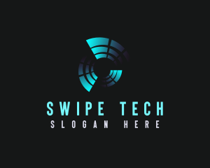 Tech Motion Artificial Intelligence logo design