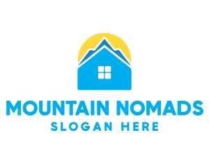 Sun Mountain Home logo design