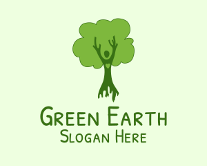 Nature Tree Environmental logo design