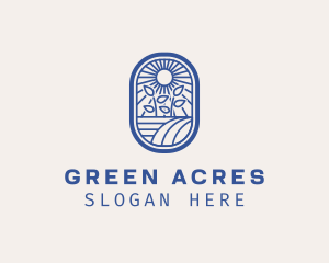 Plant Field Grower logo design