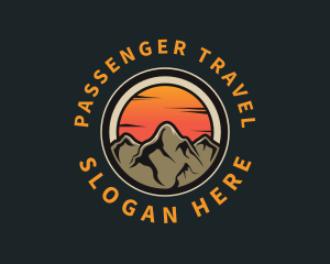 Alpine Valley Travel logo design
