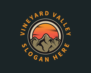 Alpine Valley Travel logo design