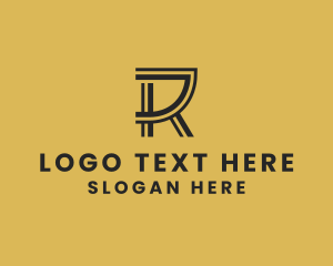 Professional Business Firm Letter R logo