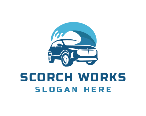 Splash Auto Wash logo design