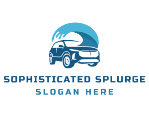 Splash Auto Wash logo design