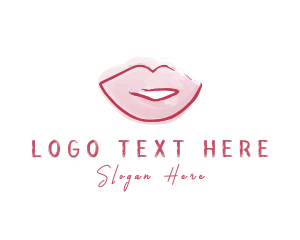 Watercolor Lips Styling logo