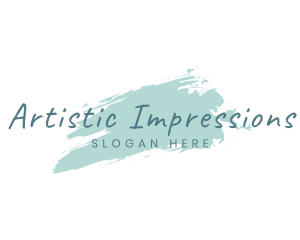 Brush Stroke Beauty logo design