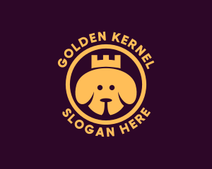 Dog Crown Royalty logo design