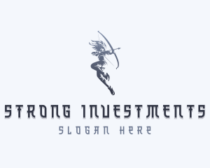 Strong Woman Archer logo