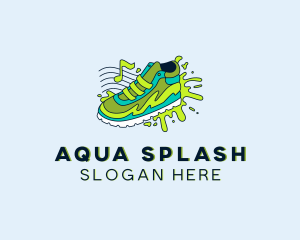 Splash Music Sneaker logo design