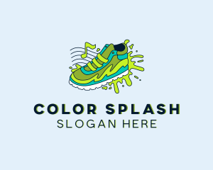 Splash Music Sneaker logo design