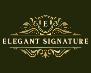 Luxury Premium Foliage logo design