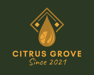 Citrus Oil Extract  logo design