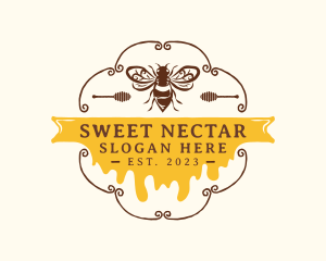 Honey Bee Apiary logo design