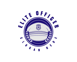 Police Officer Hat logo