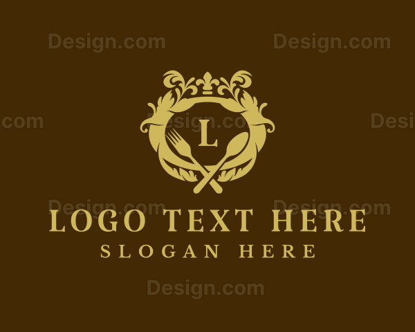 Premium Gourmet Restaurant Logo