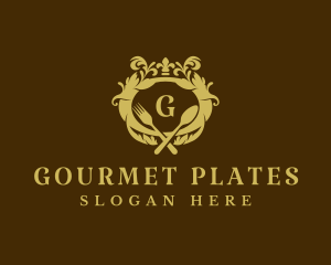 Premium Gourmet Restaurant logo design