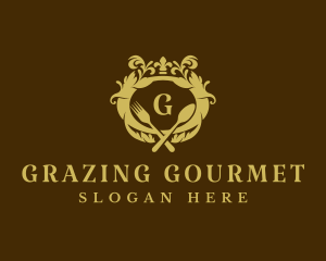 Premium Gourmet Restaurant logo design