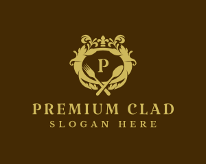 Premium Gourmet Restaurant logo design