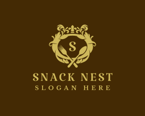 Premium Gourmet Restaurant logo design