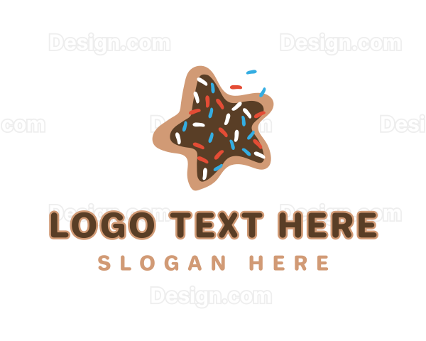 Star Cookie Snack Logo