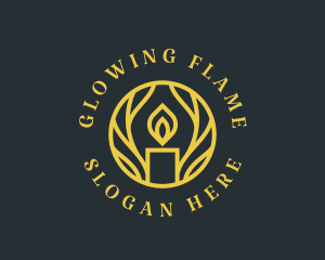 Aroma Candle Flame  logo