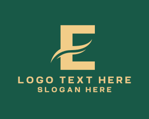 Elegant Generic Letter E Logo