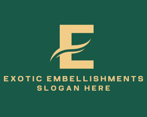 Elegant Generic Letter E logo design